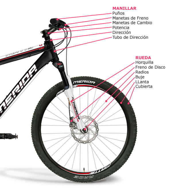 En TodoMountainBike: Las partes de una bicicleta de montaña, al detalle