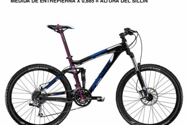 Cómo ajustar correctamente la altura del sillín de nuestra Mountain Bike