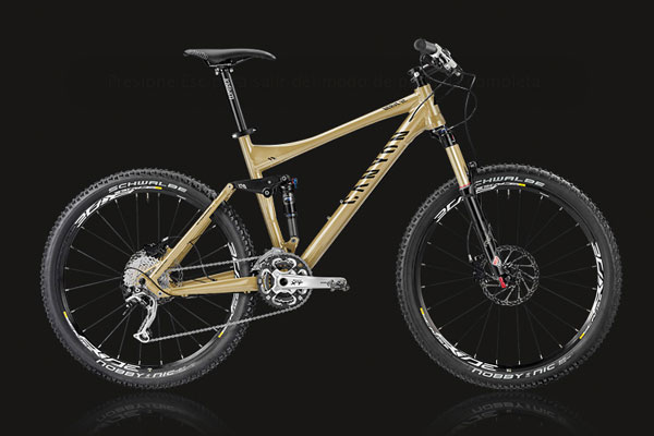 Canyon Nerve XC 2011. Bicicleta Super-Rutera de Canyon