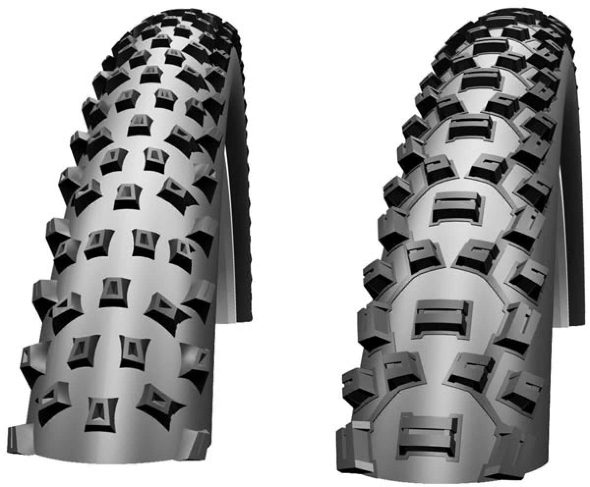 Cubiertas para Mountain Bike 2011. Geax, Kenda, Maxxis y Schwalbe