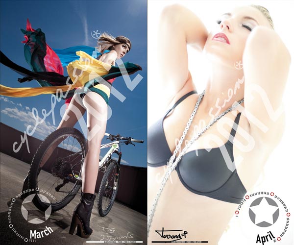 Calendario CyclePassion 2012. Todas las fotos y vídeos del calendario más sensual del ciclismo