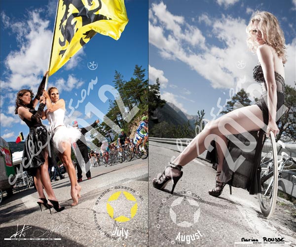 Calendario CyclePassion 2012. Todas las fotos y vídeos del calendario más sensual del ciclismo