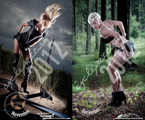 Calendario CyclePassion 2012. Todas las fotos y vídeos del calendario más sensual del ciclismo
