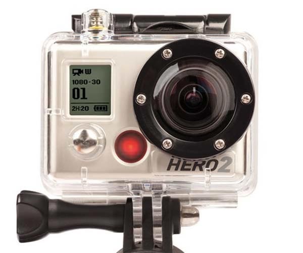 Nueva GoPro Hero2 HD. Ahora con Wifi, sensor y lente más grandes y un procesador el doble de rápido