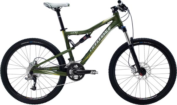 Cannondale Lexi 2011. Doble suspensión sólo para chicas