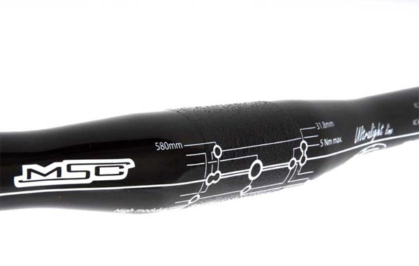 Nuevos manillares de fibra de carbono Ultralight II de MSC Bikes