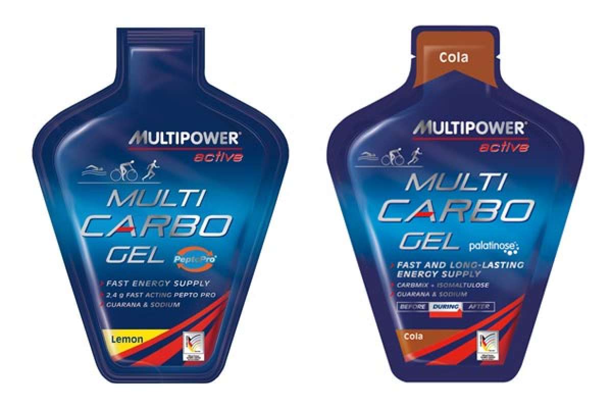 Multipower lanza sus nuevos geles energéticos con guaraná