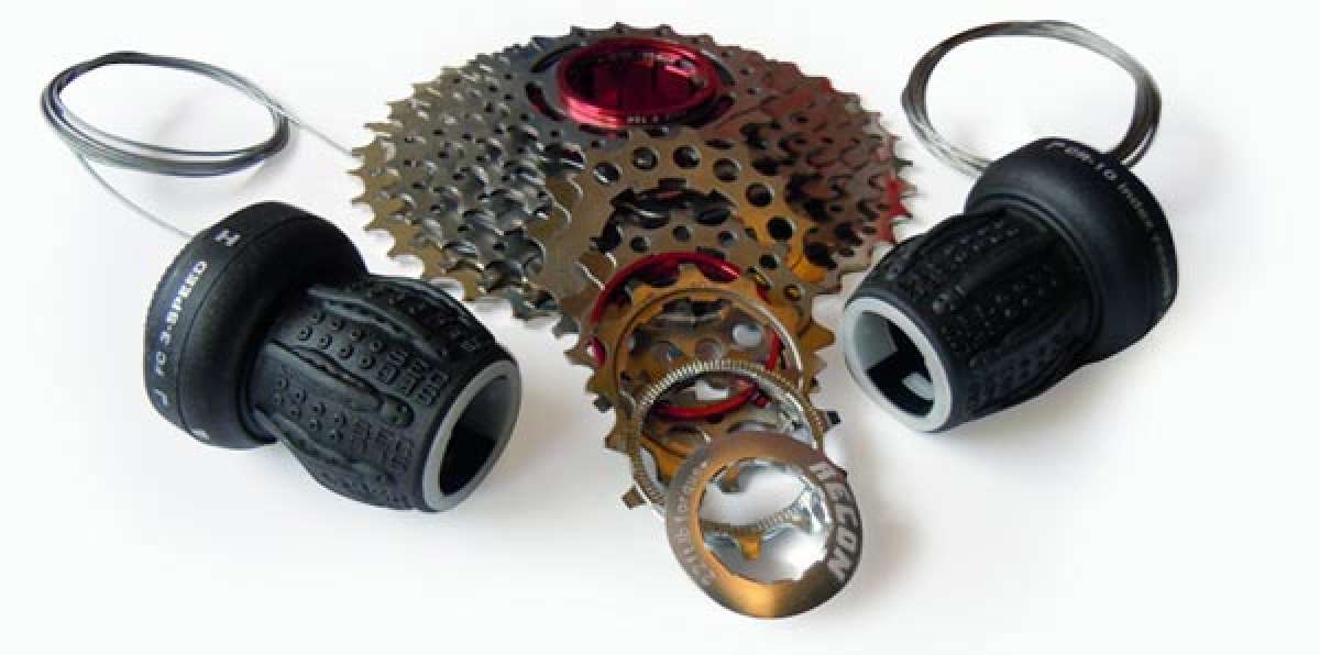 Mandos giratorios Recon compatibles con SRAM y Shimano Dynasys de 10 velocidades