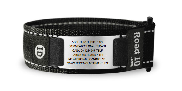 Road ID. Pulseras de seguridad para estar siempre identificados