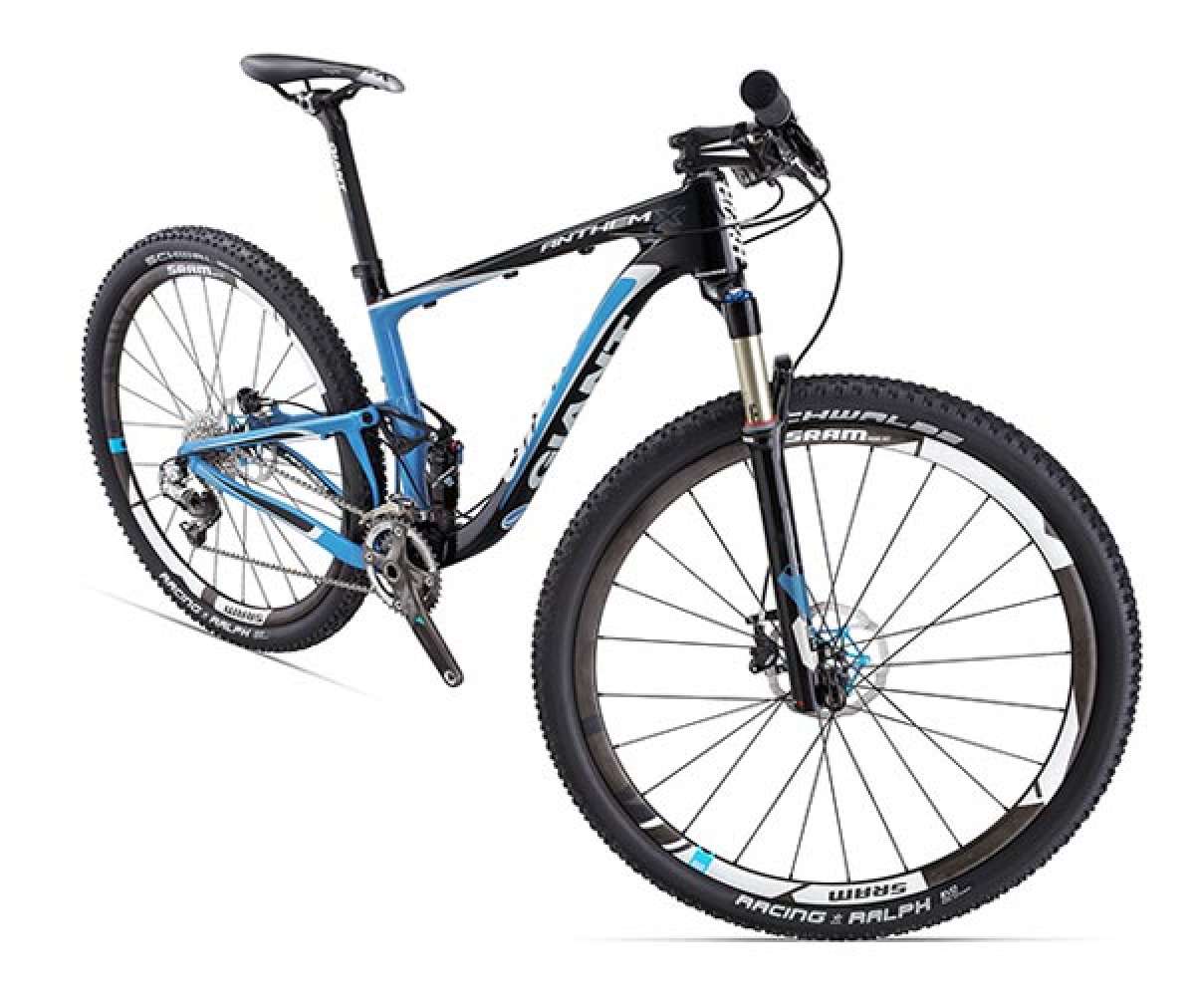 Las nuevas Giant Carbon Anthem X Advanced 29er de 2013: Primer contacto