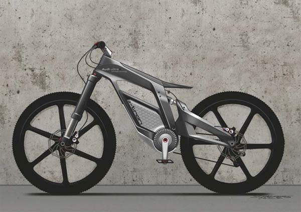 La nueva bicicleta eléctrica de Audi llegada directamente desde el futuro... Ya está aquí