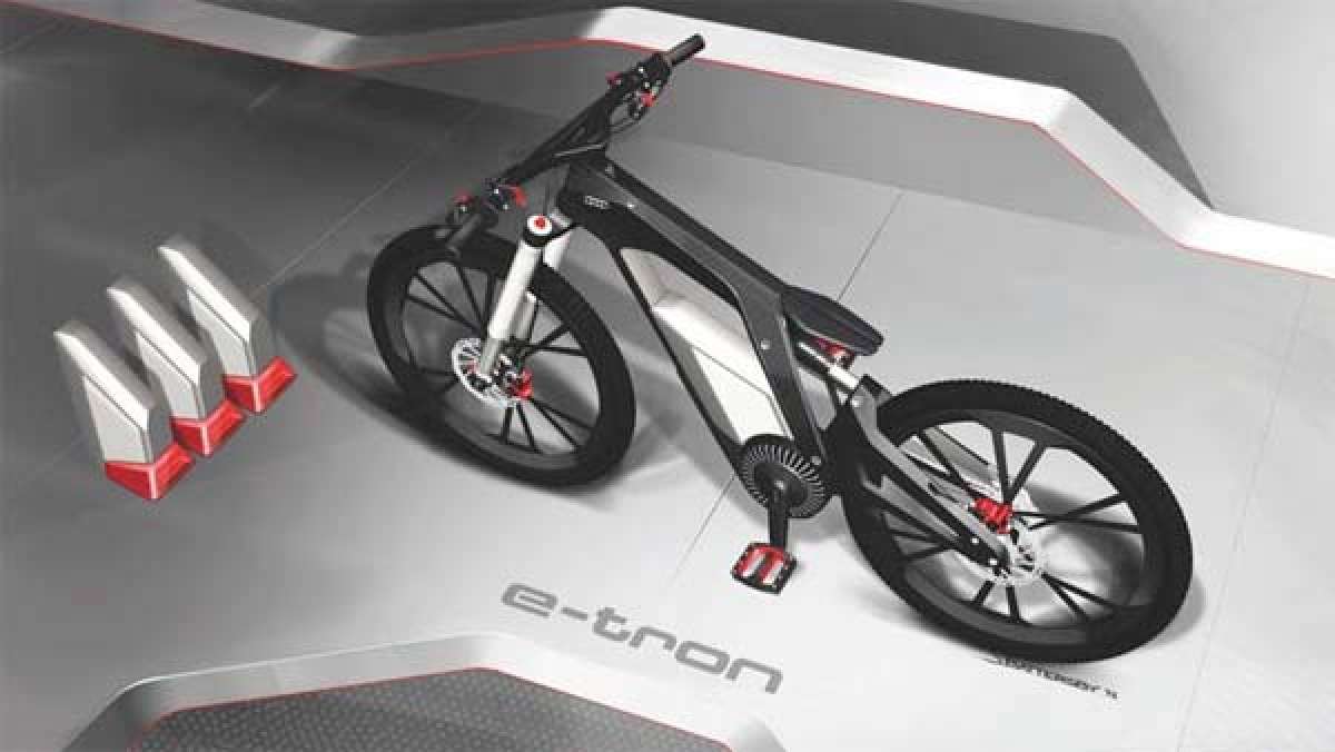 La nueva bicicleta eléctrica de Audi llegada directamente desde el futuro... ya está aquí