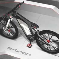 La nueva bicicleta eléctrica de Audi llegada directamente desde el futuro... ya está aquí