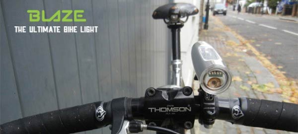 Blaze Bike Light, un dispositivo muy práctico para aumentar la seguridad de los ciclistas nocturnos