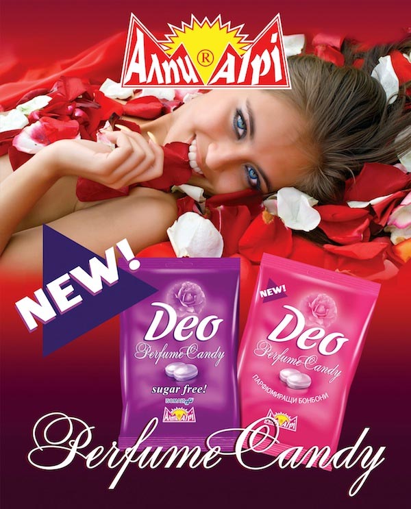 Deo Perfume Candy: Caramelos perfumados para que nuestro sudor huela a rosas