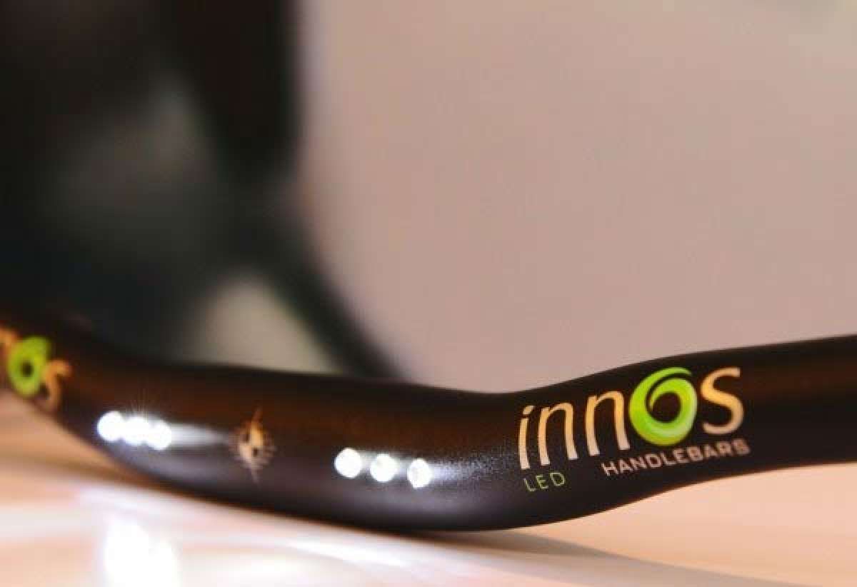 Innos LED, un manillar para bicicletas de montaña con luces LEDs integradas