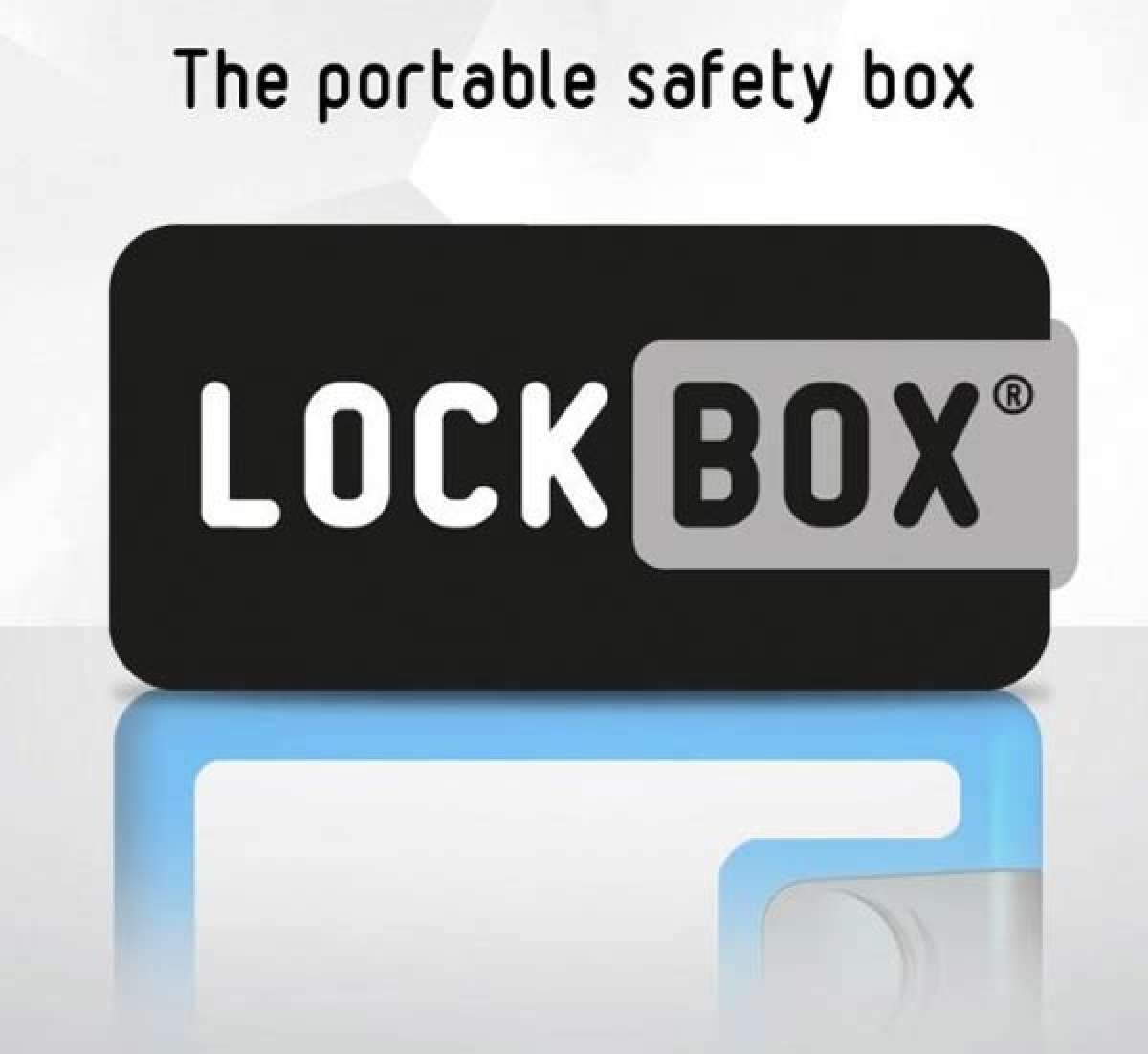 Lockbox, the portable safety box. Una práctica cartera de silicona diseñada para deportistas