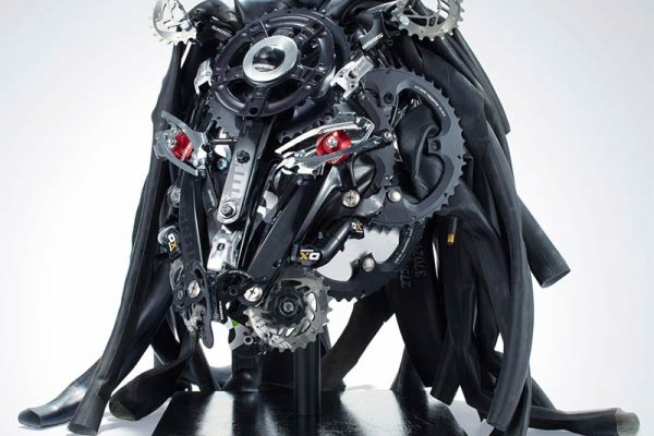 SRAM pART PROJECT: Espectaculares obras de arte realizadas con componentes para bicicletas