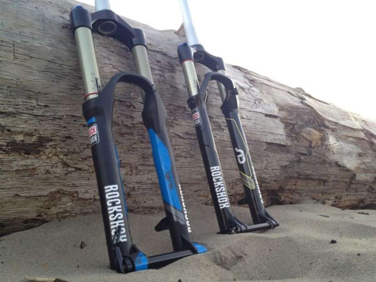 Nuevos diseños y gráficos para las suspensiones de la gama 2013 de RockShox