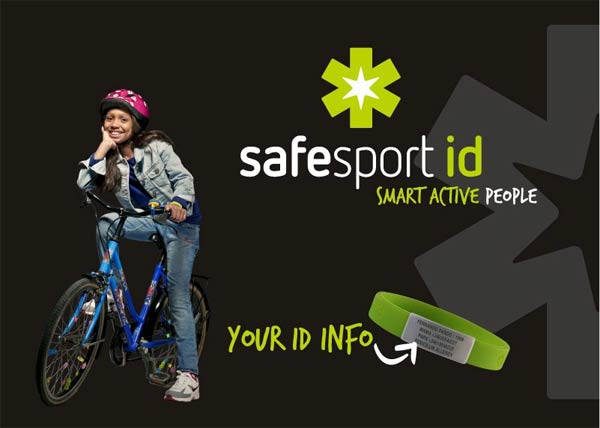 SafesportID, las pulseras personalizables identificativas más prácticas para deportistas inquietos/as