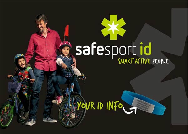 SafesportID, las pulseras personalizables identificativas más prácticas para deportistas inquietos/as