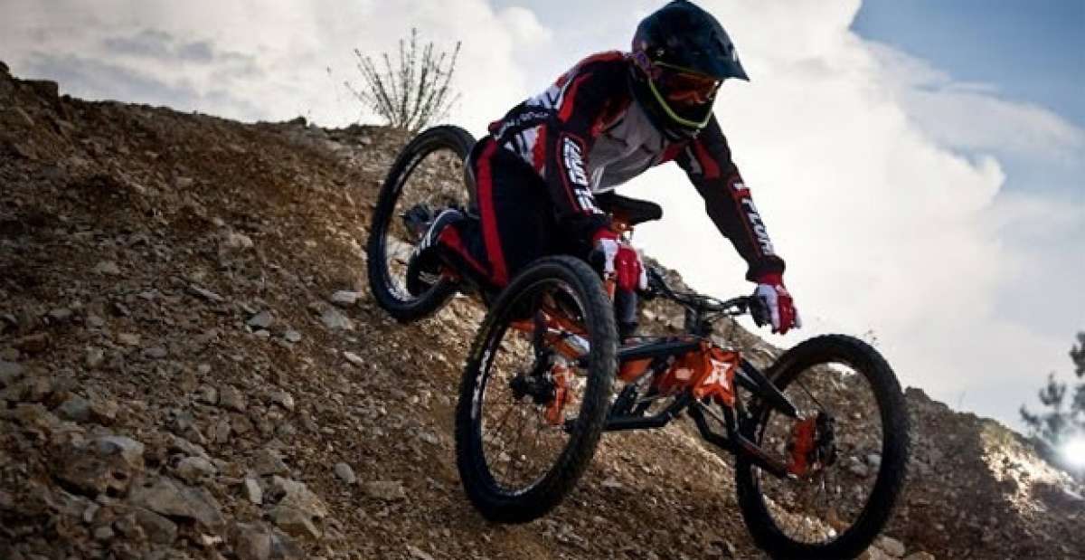 Video: Mountain Handbikers, increíbles ciclistas discapacitados rodando sin límites