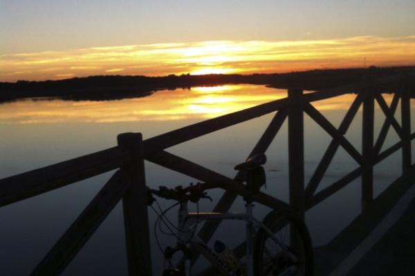 La foto del día en TodoMountainBike: "Marismas del Odiel"