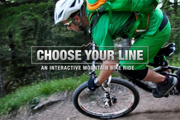 Video: "Choose your Line", un video interactivo para rodar (virtualmente) por donde elijamos