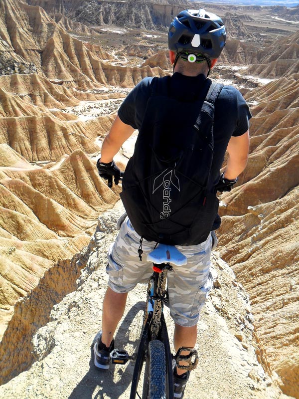 La foto de la semana en TodoMountainBike: 'Las Bardenas Reales (Navarra, España)'