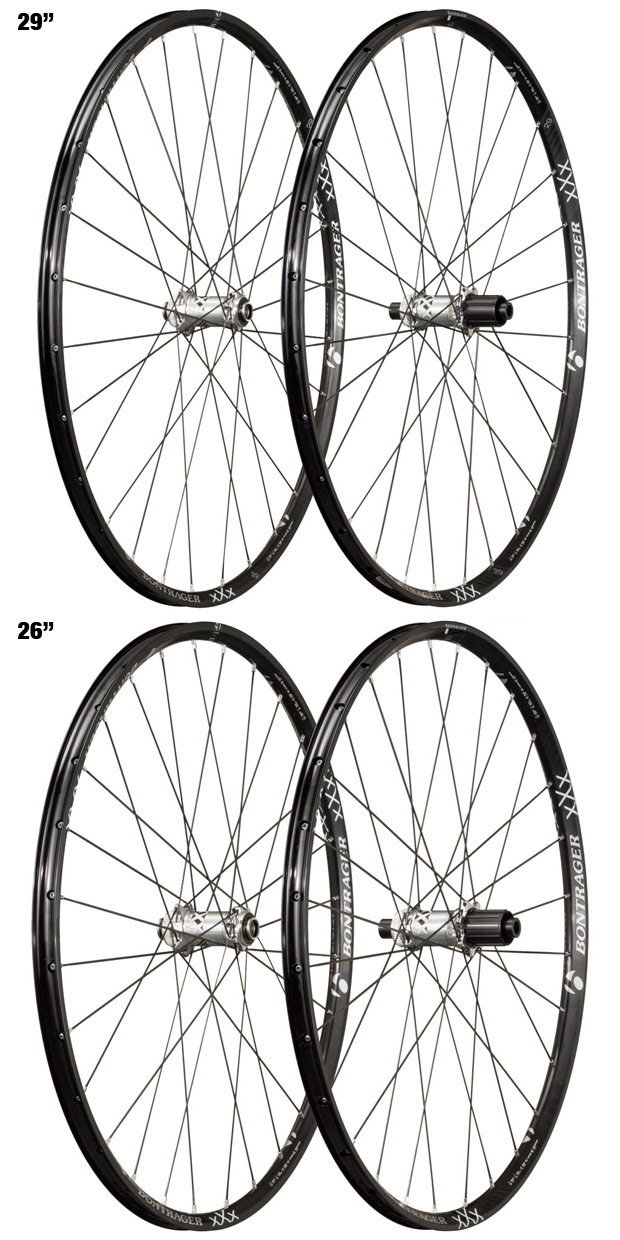 Nuevas y ultraligeras ruedas Bontrager XXX TLR de 26 y 29 pulgadas para 2014