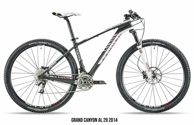 Grand Canyon AL, AL SLX y CF SL 29 de Canyon para 2014: Primer contacto