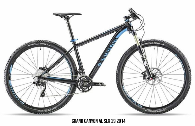 Grand Canyon AL, AL SLX y CF SL 29 de Canyon para 2014: Primer contacto