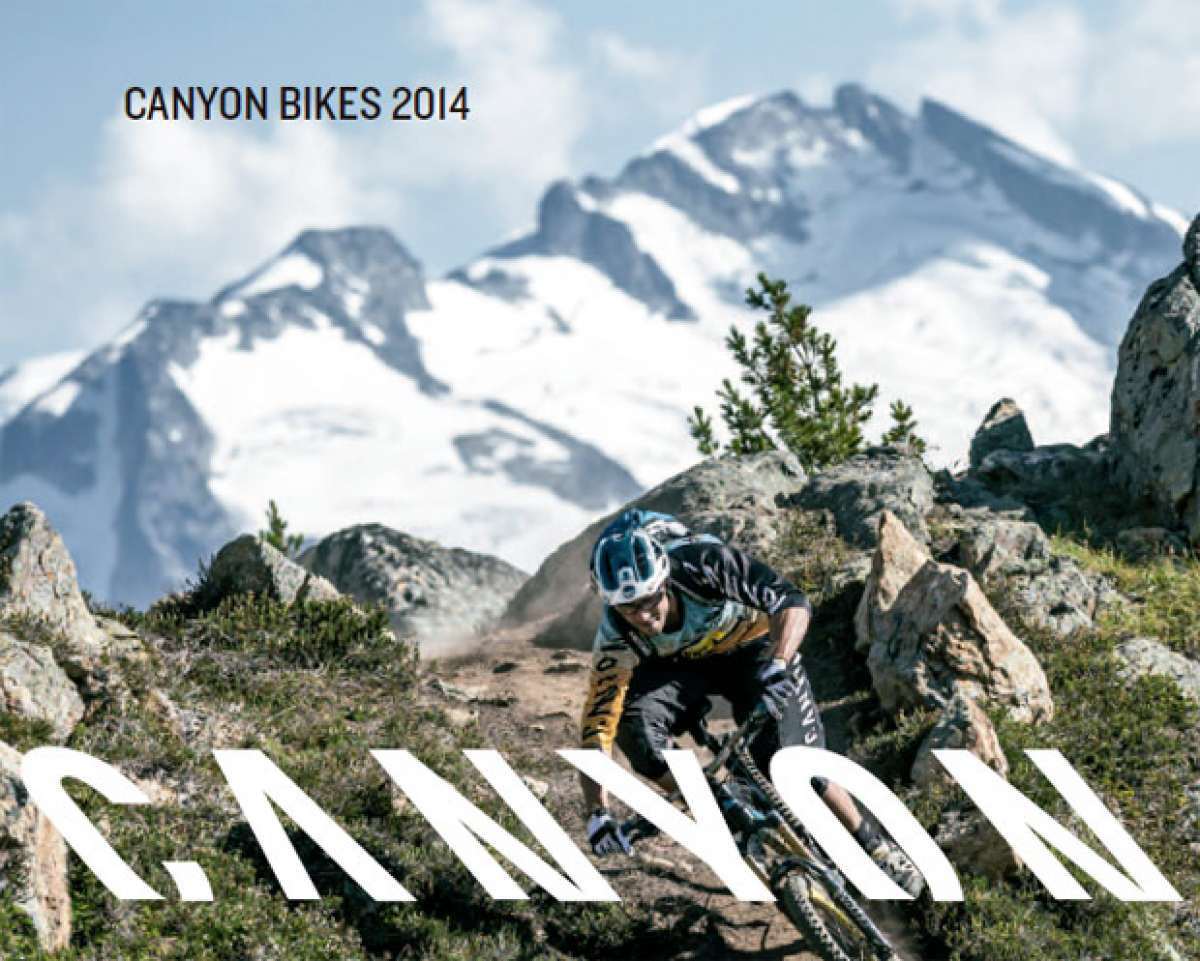 Catálogo de Canyon 2014. Toda la gama de bicicletas Canyon para 2014