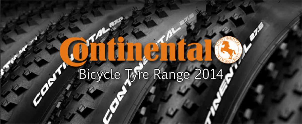 Catálogo de Continental 2014. Toda la gama de cubiertas Continental para la temporada 2014