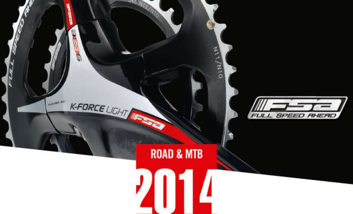 Catálogo de FSA 2014. Toda la gama de componentes FSA para la temporada 2014