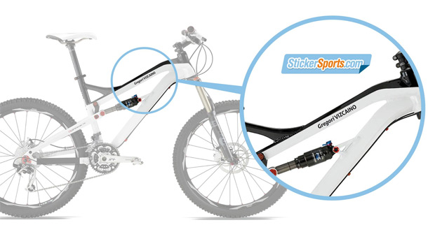 StickerSports: Nuevas etiquetas identificativas para personalizar nuestra bicicleta
