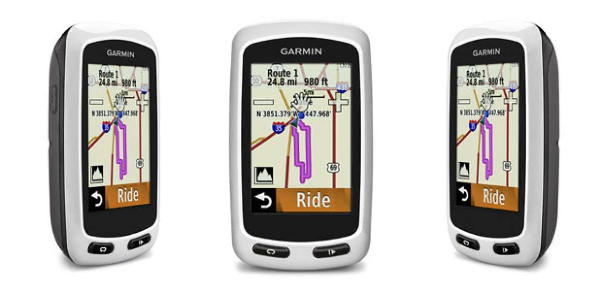 Garmin 2014: Nuevos navegadores GPS Garmin Edge Touring y Garmin Edge Touring Plus