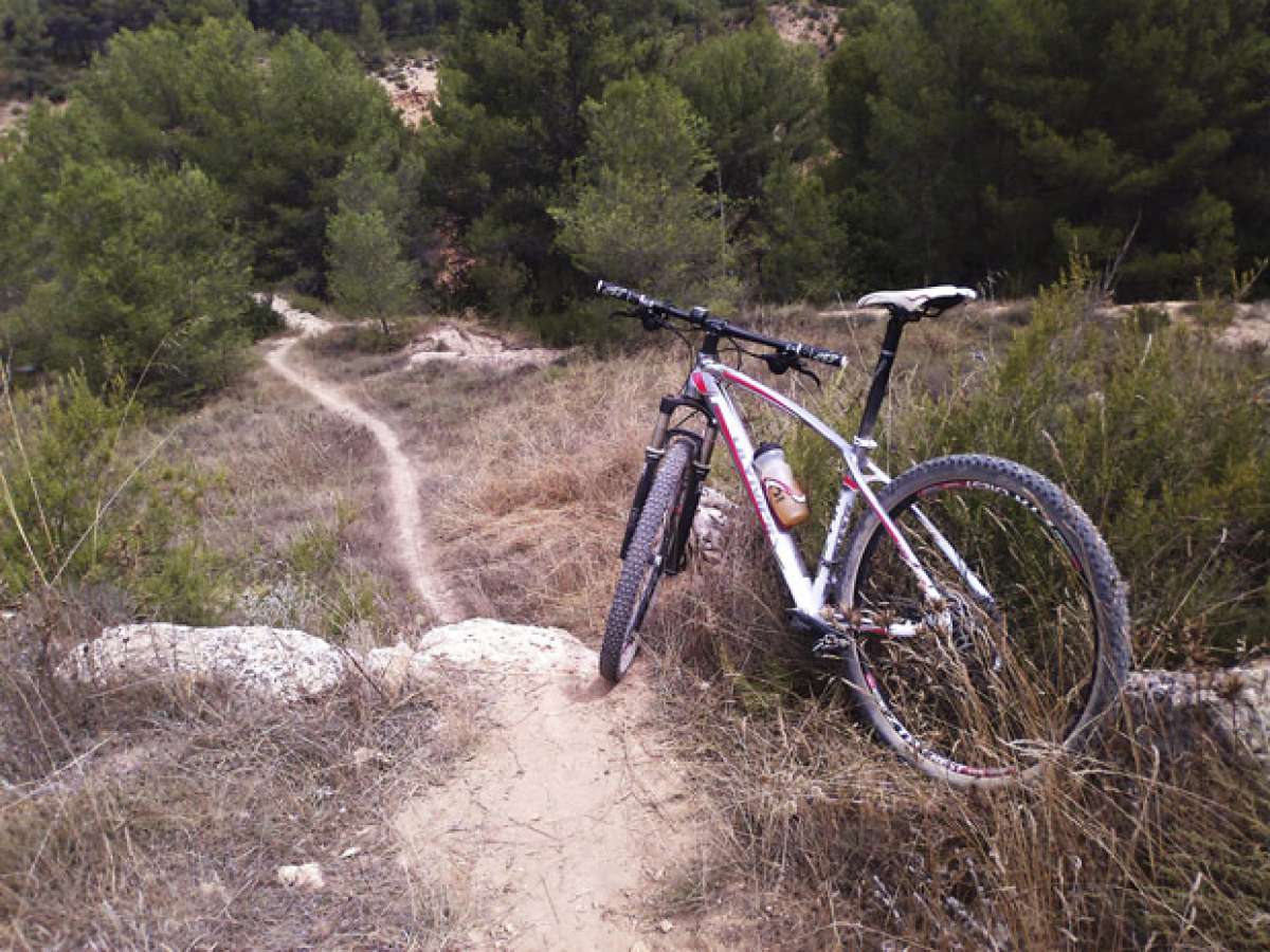 La foto del día en TodoMountainBike: 'Rodando en La Manchuela (Albacete, España)'