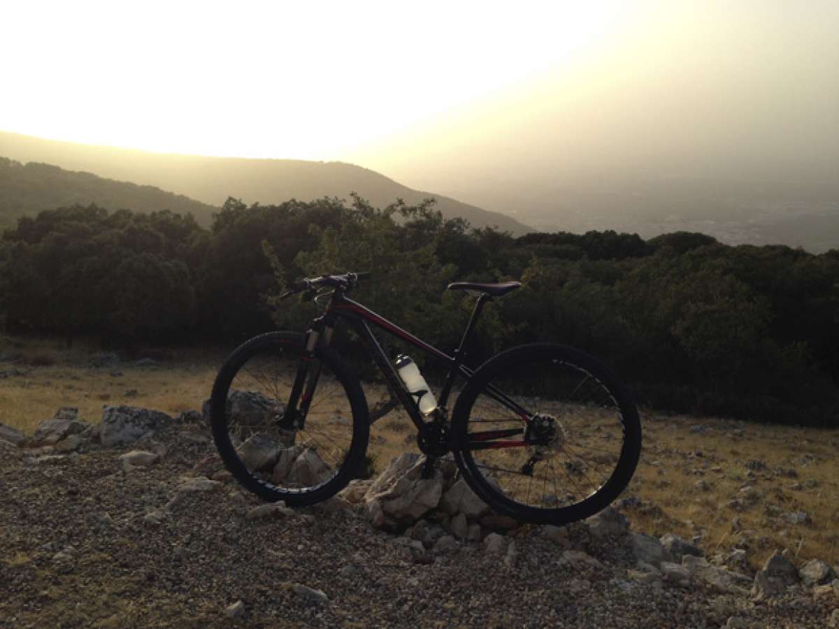 La foto del día en TodoMountainBike: 'Atardecer en Sierra Mágina (Jaén)'