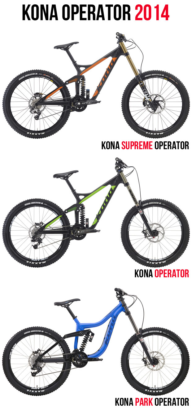 Kona 2014: Todas las novedades de Kona para la próxima temporada