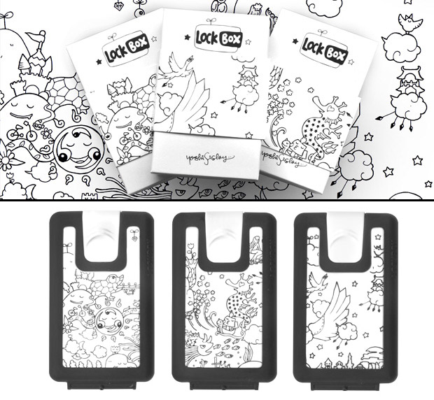 Lockbox presenta su primera colección con diseños ilustrados del artista Yoshi Sislay