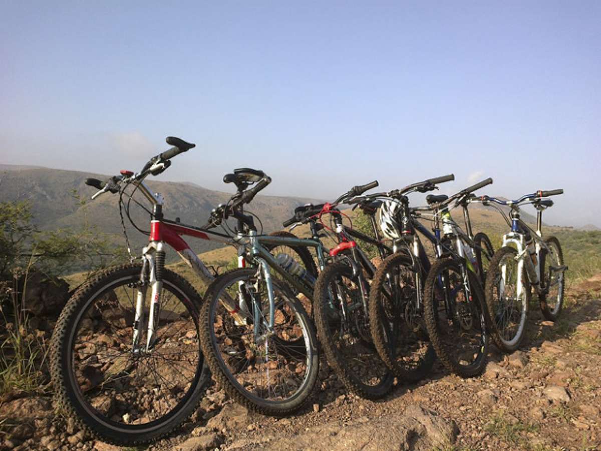 La foto del día en TodoMountainBike: 'Las Bicis en Equipo'