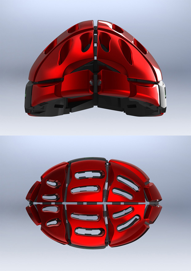 Morpher: Un casco plegable ultraplano para los ciclistas más urbanos