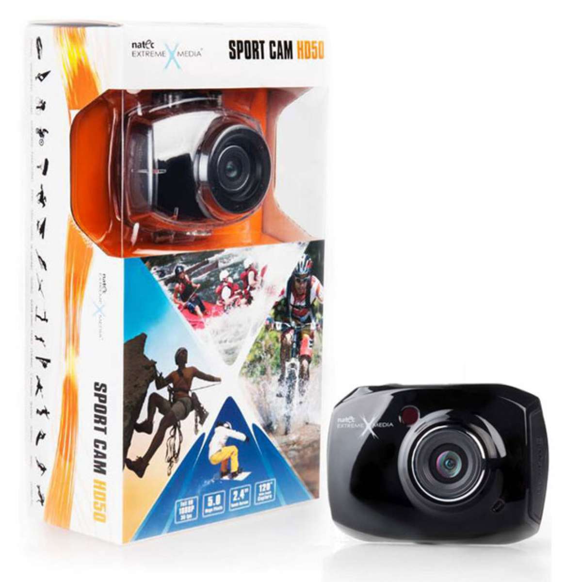 Natec Sport Cam HD50: Una cámara deportiva de altas prestaciones y bajo precio