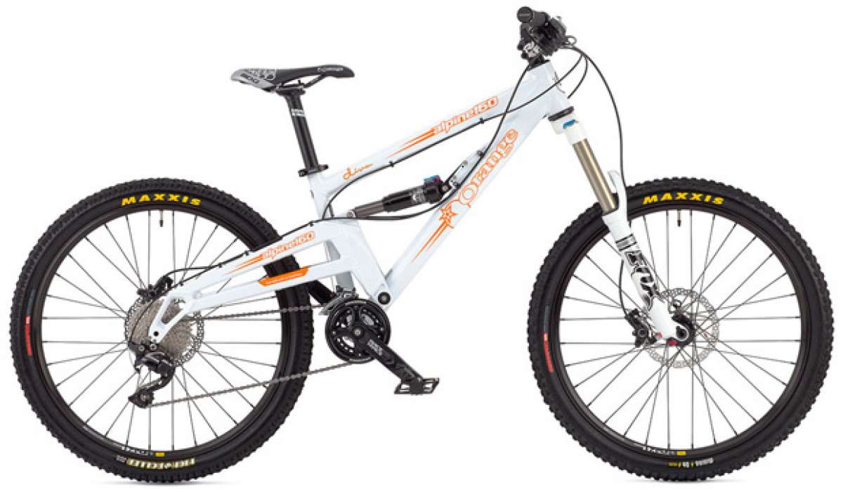 Orange Alpine 160 Diva: Enduro 'serio' para las chicas más guerreras