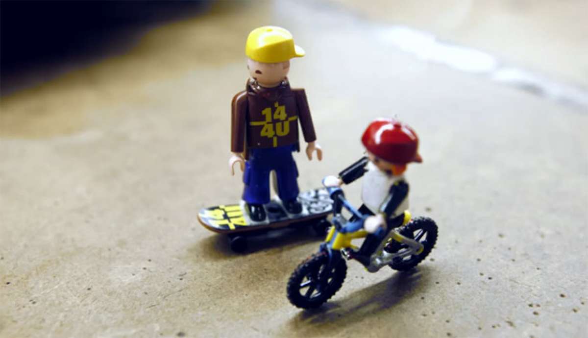 En TodoMountainBike: 'Toy Time', una visita a la factoría de Quintin con un ciclista de juguete
