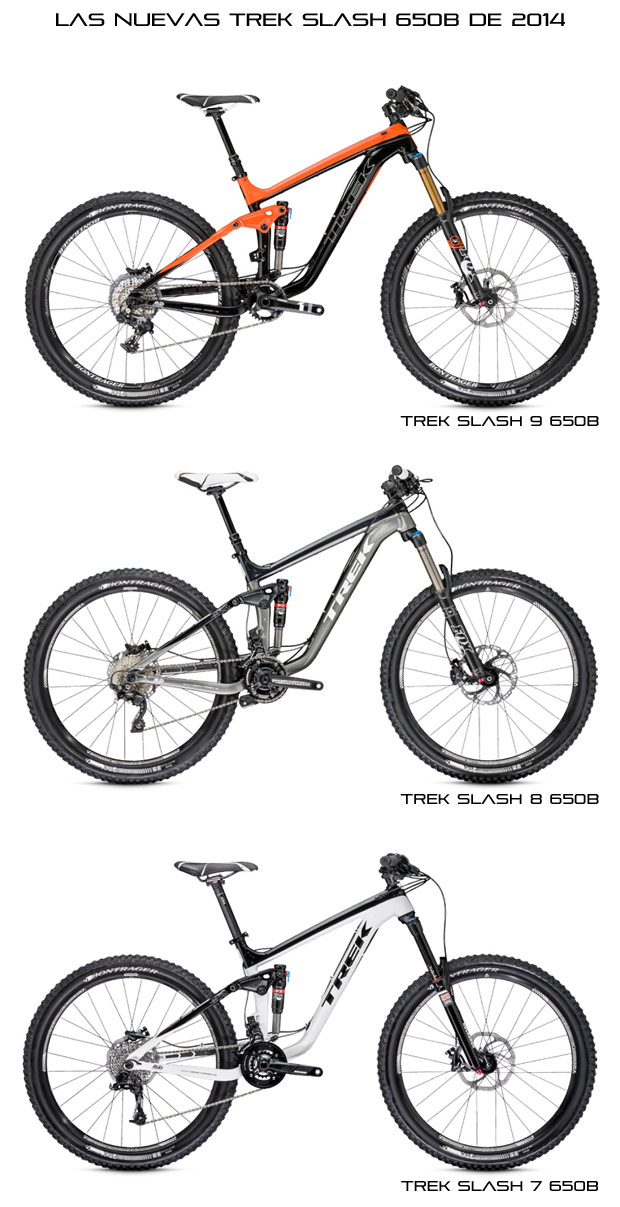 Sorpresa, sorpresa: Nuevas Trek Remedy y Trek Slash con ruedas de 27.5 pulgadas para 2014