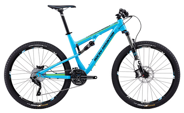 Rocky Mountain Thunderbolt: Ruedas de 27.5 pulgadas y 120 mm. de recorrido