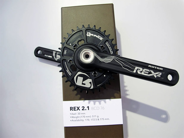 Nuevas bielas Rotor Rex y nuevos platos Rotor QX Q-Ring para 2014