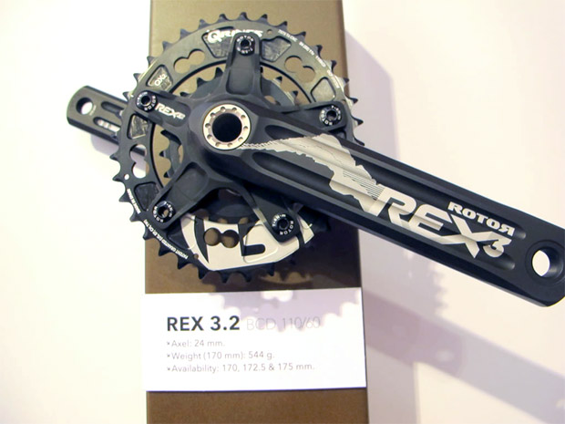 Nuevas bielas Rotor Rex y nuevos platos Rotor QX Q-Ring para 2014